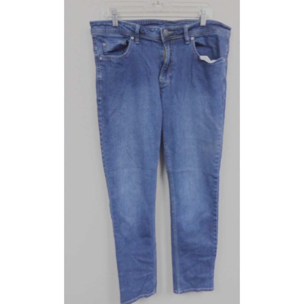 Buffalo‎ David Bitton Jeans Mens Size 36 x 34 Jackson-X Blue Straight Stretch